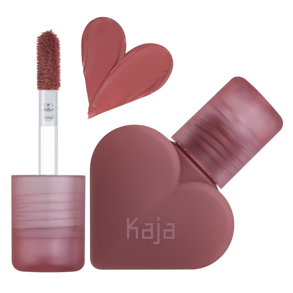 KAJA Lip Mousse Love Swipe 02 Sweet Softie — Velvet Finish, Buildable Color, Raspberry Seed Oil + Vitamin E, 0.22 oz