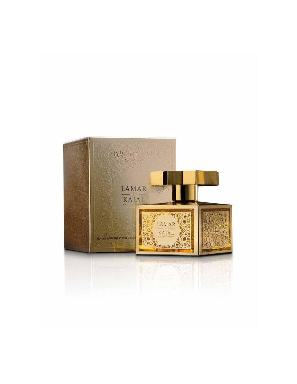 Kajal Lamar De Parfum Spray for Men, 3.4 oz - Golden Rose and Jasmine Fragrance