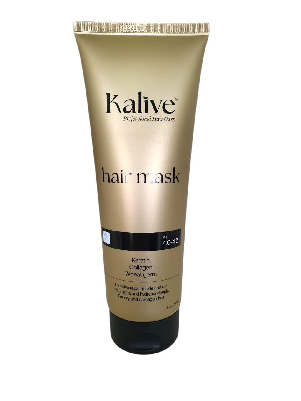 KALIVE Hair Mask – Deep Hydration & Repair (8 oz) with Keratin, Collagen & Wheat Germ