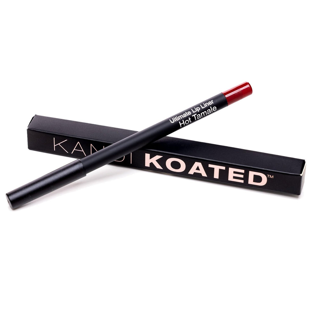 Kandi Koated Edge Lip Liner Pencil – Hot Tamale | Vegan, Paraben-Free, Cruelty-Free