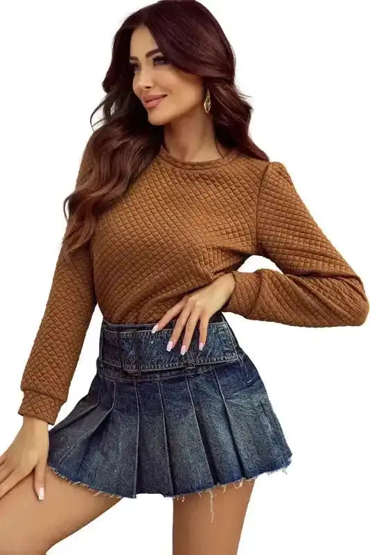 Quilted Hooded Mini Dress Women UK | Kangaroo Pocket