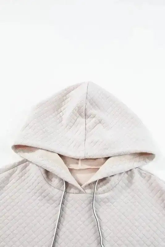 Quilted Hooded Mini Dress Women UK | Kangaroo Pocket