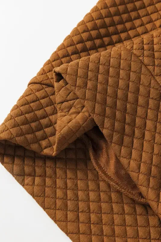 Quilted Hooded Mini Dress Women UK | Kangaroo Pocket