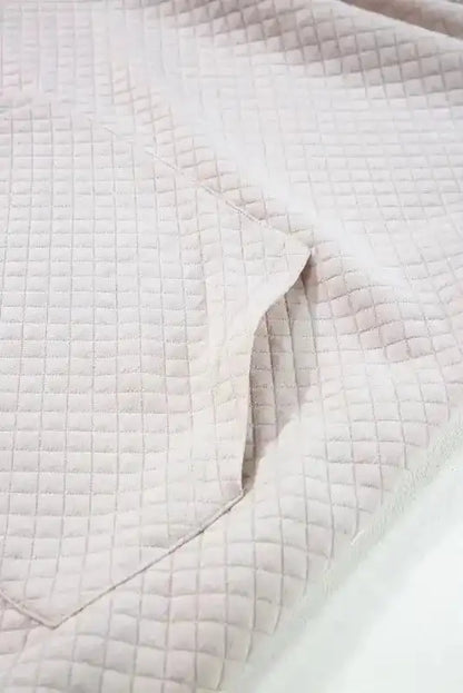 Quilted Hooded Mini Dress Women UK | Kangaroo Pocket