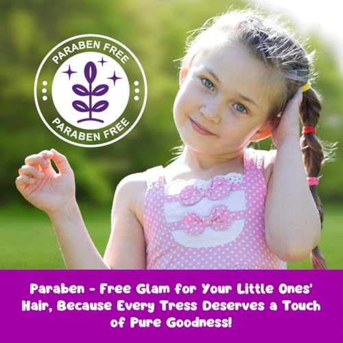 KANICA Gel with Green Tea & Aloe Vera – Paraben- and Alcohol-Free Hair Gel for Kids