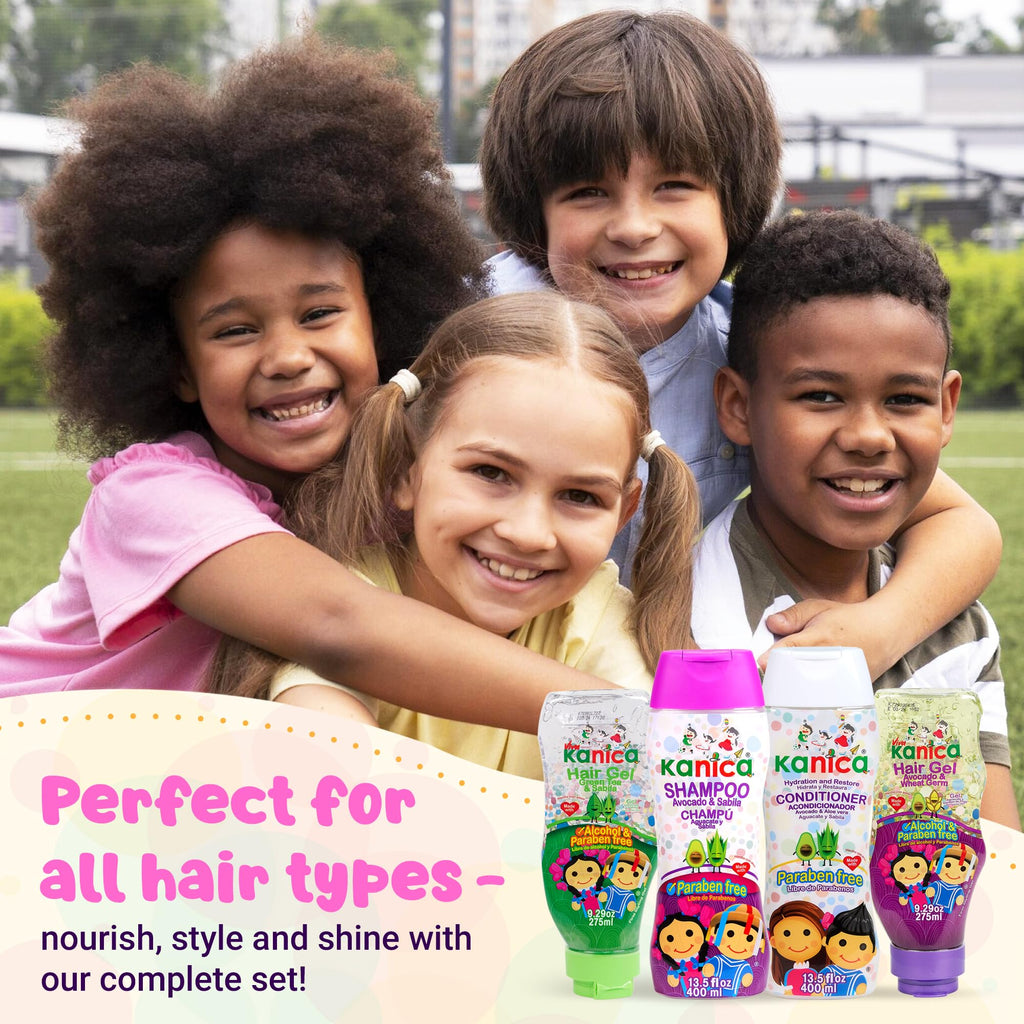 KANICA Shampoo Paraben Free with Aloe Vera and Avocado – Family Haircare