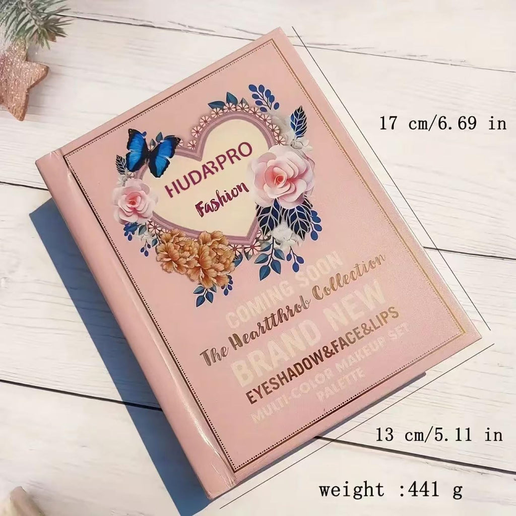 K'APEINE Foldable 5-in-1 Makeup Palette | Contour, Blush, Highlighter & Eyeshadow | Travel-Ready