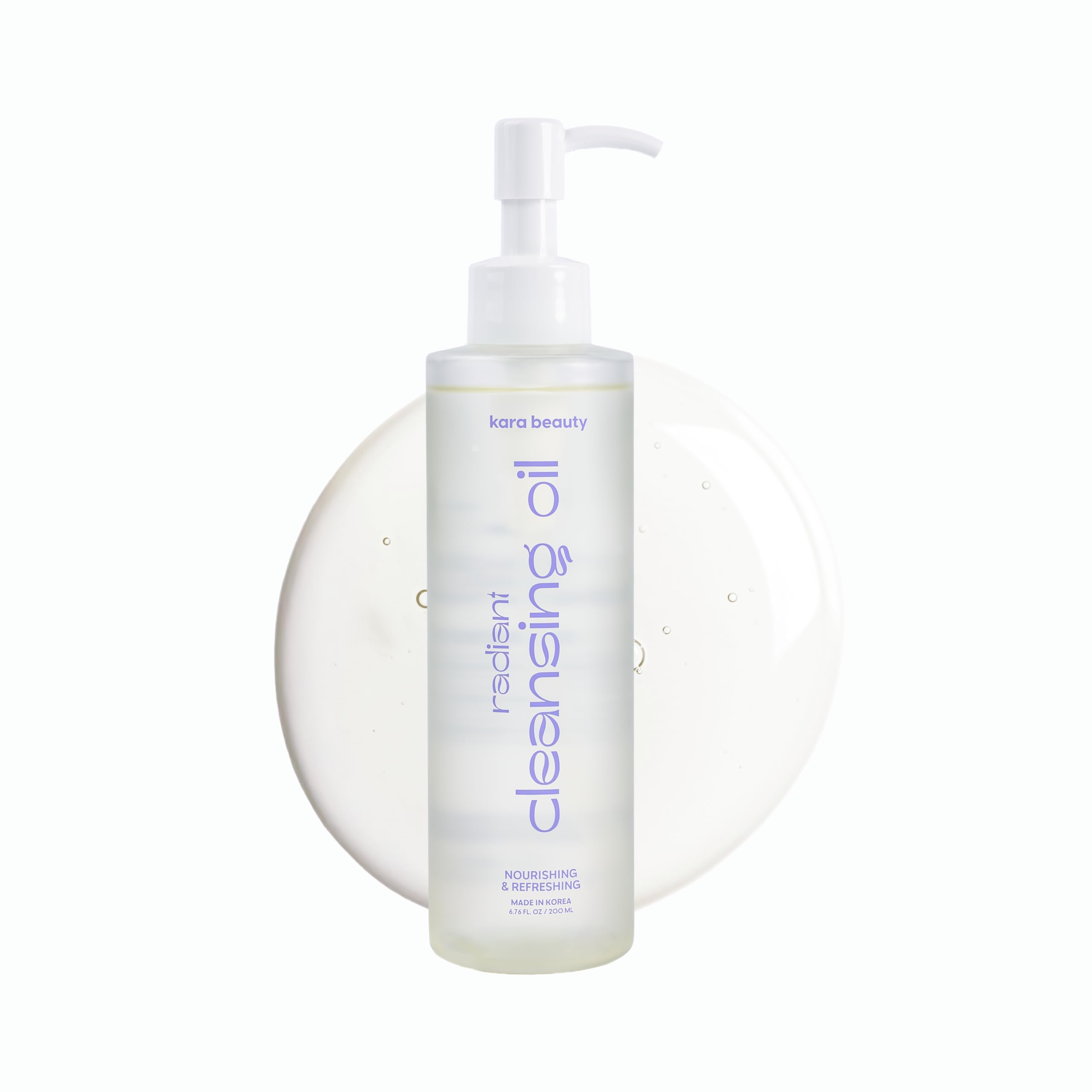 Kara Beauty Radiant Cleansing Oil – Gentle Korean Makeup Remover & Facial Cleanser