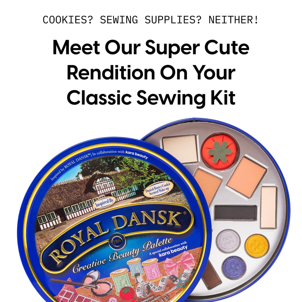 Kara Beauty Royal Dansk Palette Limited Edition Holiday Gift Set | 14 Cookie-Inspired Shadows