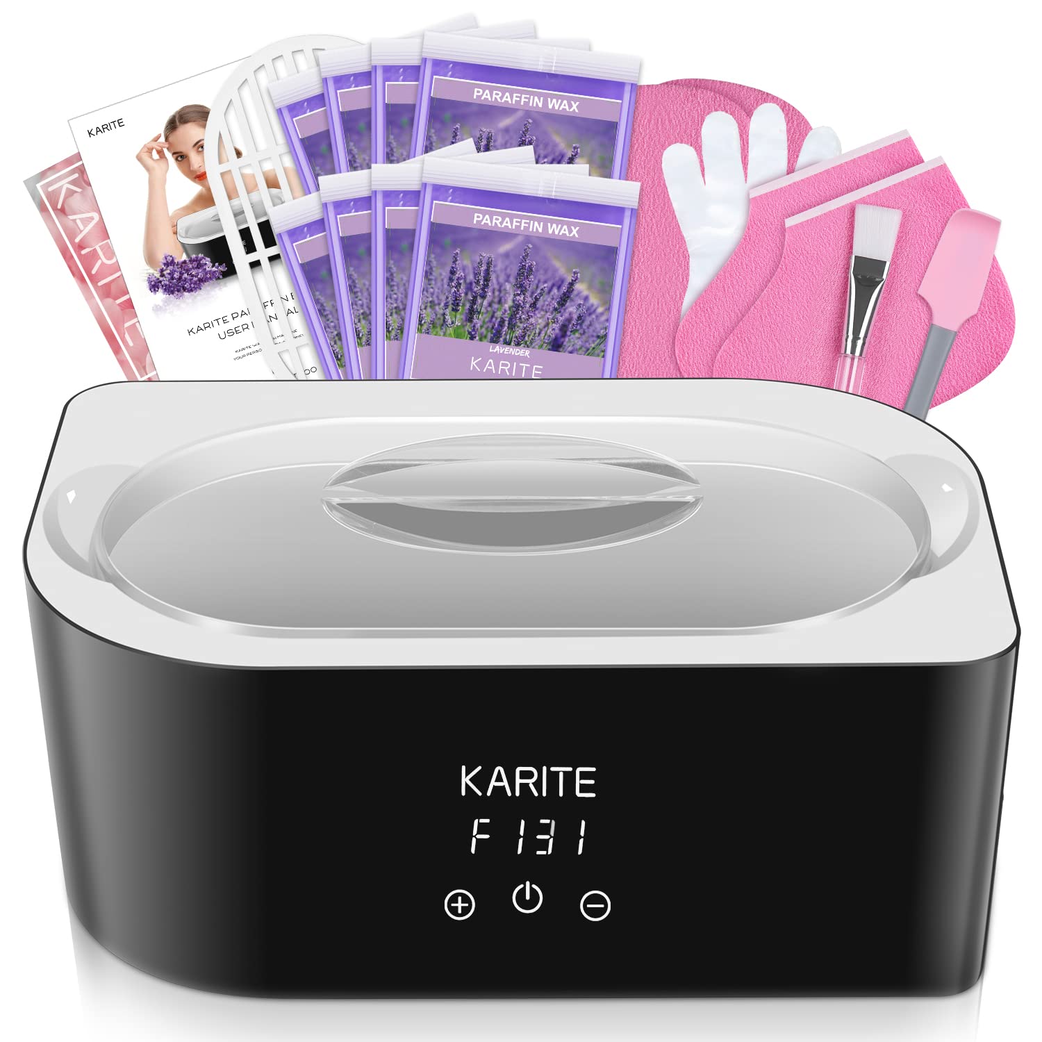 Karite Paraffin Wax Bath 4000ml – Hand & Feet Wax Warmer with Auto-Time