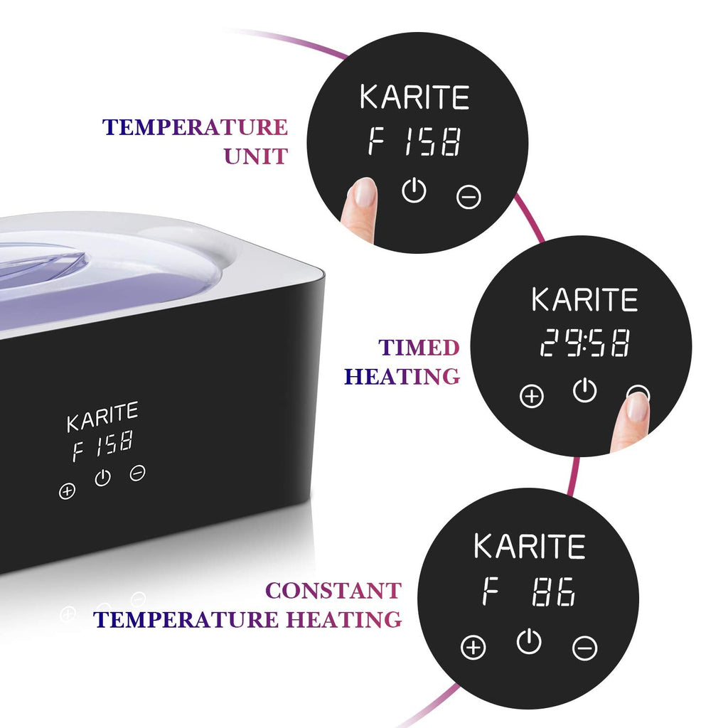Karite Paraffin Wax Bath 4000ml – Hand & Feet Wax Warmer with Auto-Time