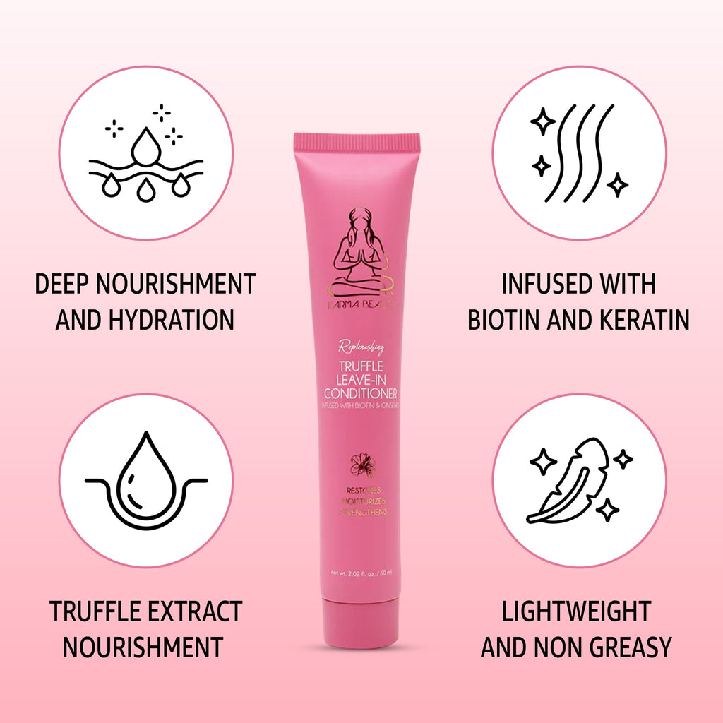 Karma Beauty Replenishing Truffle Leave-In Conditioner | Biotin & Keratin | 60ml