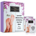 Karma Organic Foot Peel Mask Lavender – Moisturizing Exfoliating Foot Masks (Pack of 2)