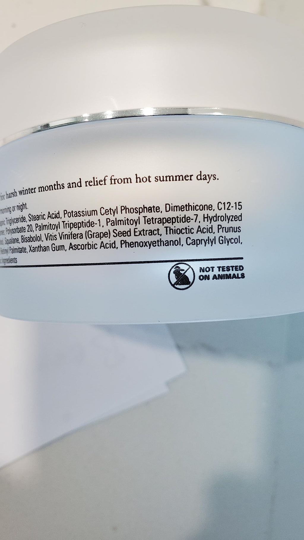 KarmaCeuticles Ultra Soy Peptide Crème – Hydrating Skin Moisturizer (1.7 oz)