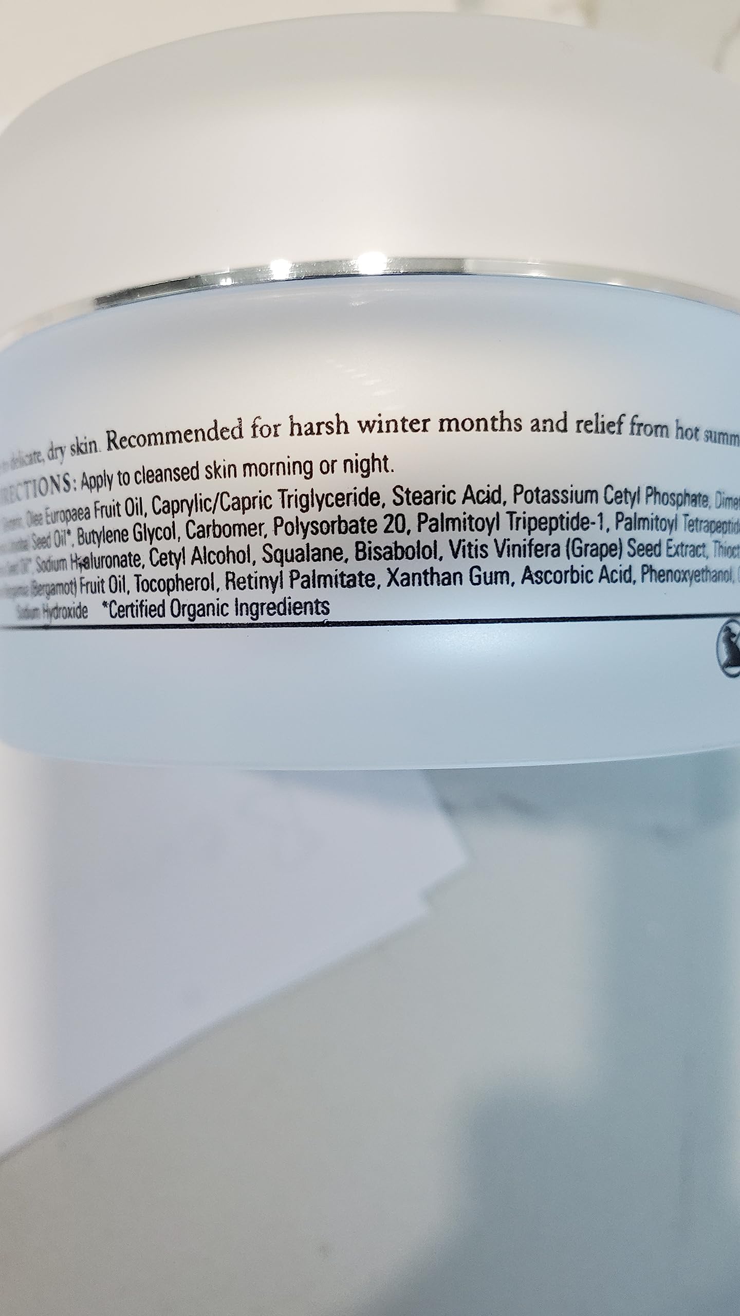 KarmaCeuticles Ultra Soy Peptide Crème – Hydrating Skin Moisturizer (1.7 oz)