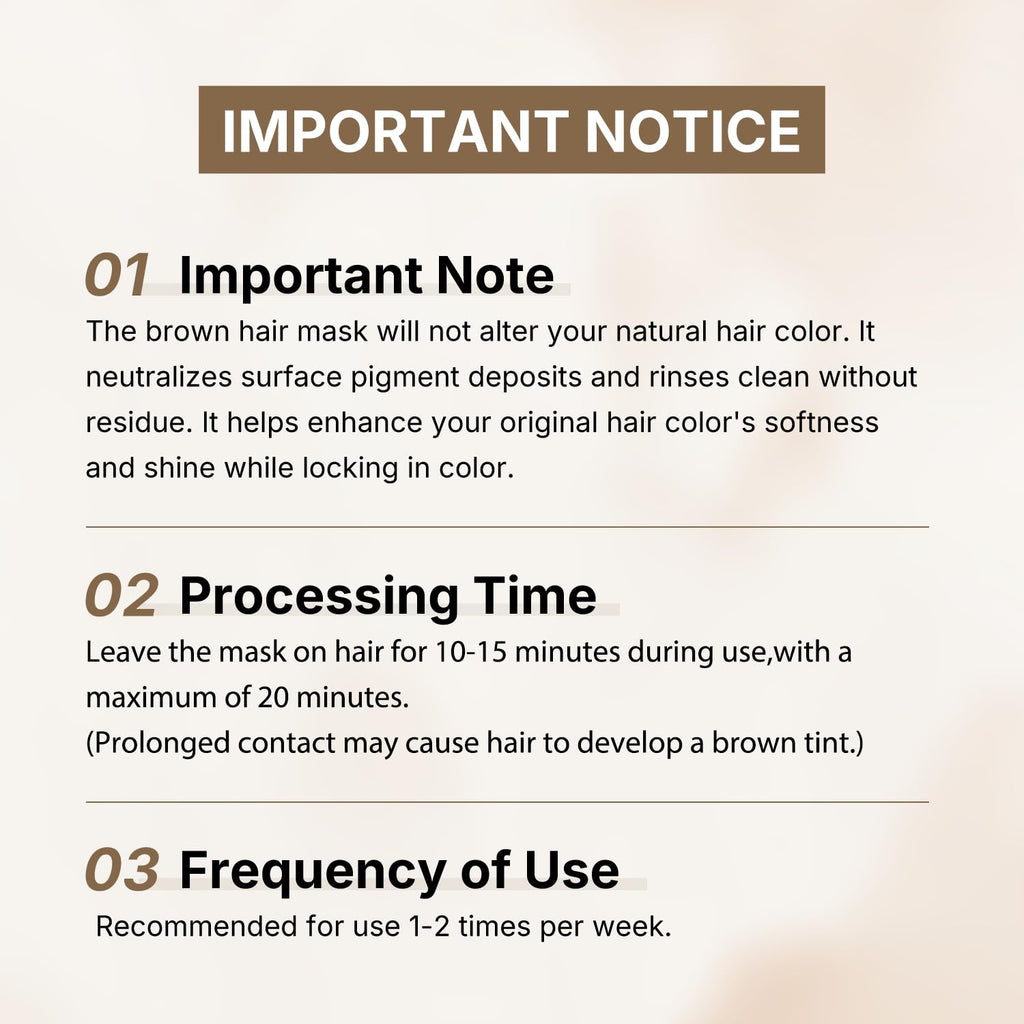 Karseell Hair Color Depositing Conditioner – Brown Tone Refresh for Color-Treated & Highlighted Hair | 500mL