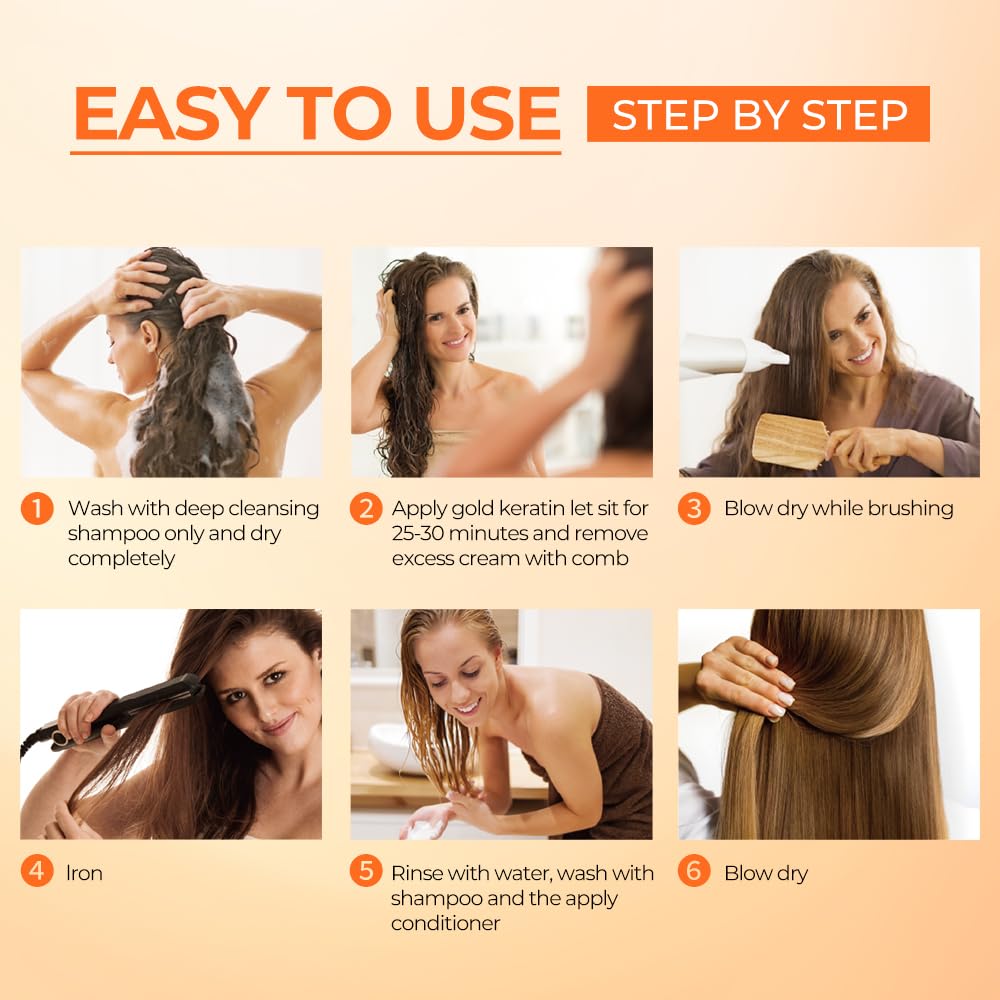 Karseell Maca Essence Repair Straightening Kit – 12 Weeks, Softer & Shinier Hair at Home