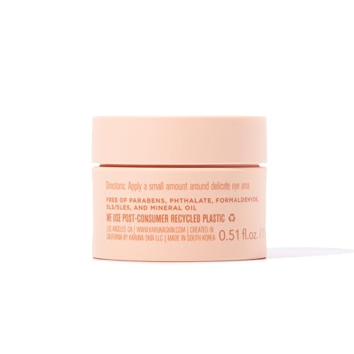 Karuna Wake Up Eye Cream with Coffee Cherry & Tri-Peptides, 15 ml