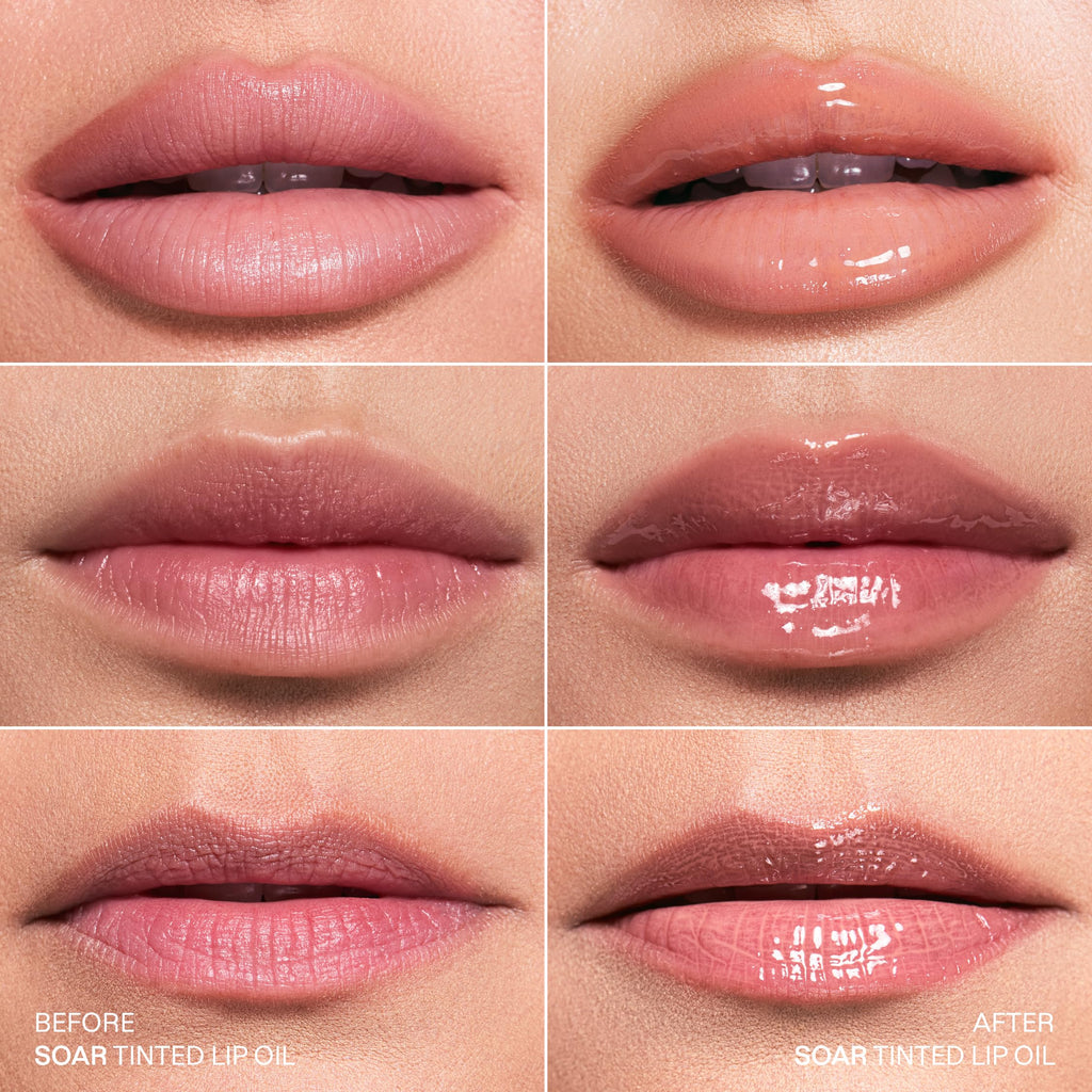 Karuna Skin Tinted Lip Oil Soar – Hydrating Vegan Lip Tint with Peptides