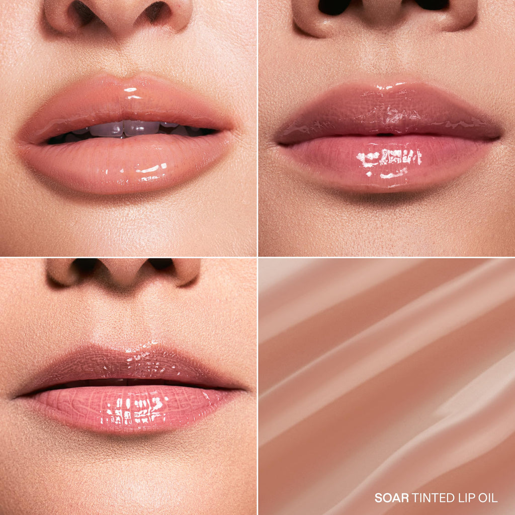 Karuna Skin Tinted Lip Oil Soar – Hydrating Vegan Lip Tint with Peptides