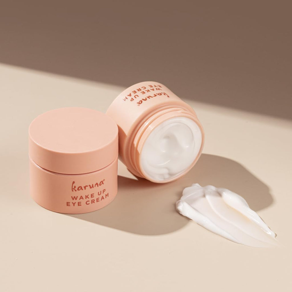 Karuna Wake Up Eye Cream with Coffee Cherry & Tri-Peptides, 15 ml