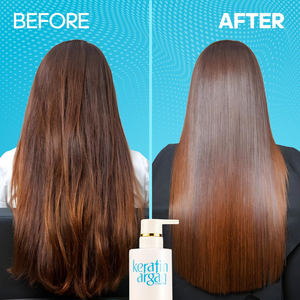 Karvannall Keratin Shampoo with Argan Oil – 16.9oz (500ml) | Damage Repair, Color Protection, Sulfate & Paraben Free