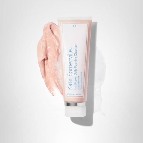 Kate Somerville EradiKate 3% Sulfur Daily Foaming Cleanser – Acne-Prone Skin, Pore Cleansing, 4 oz