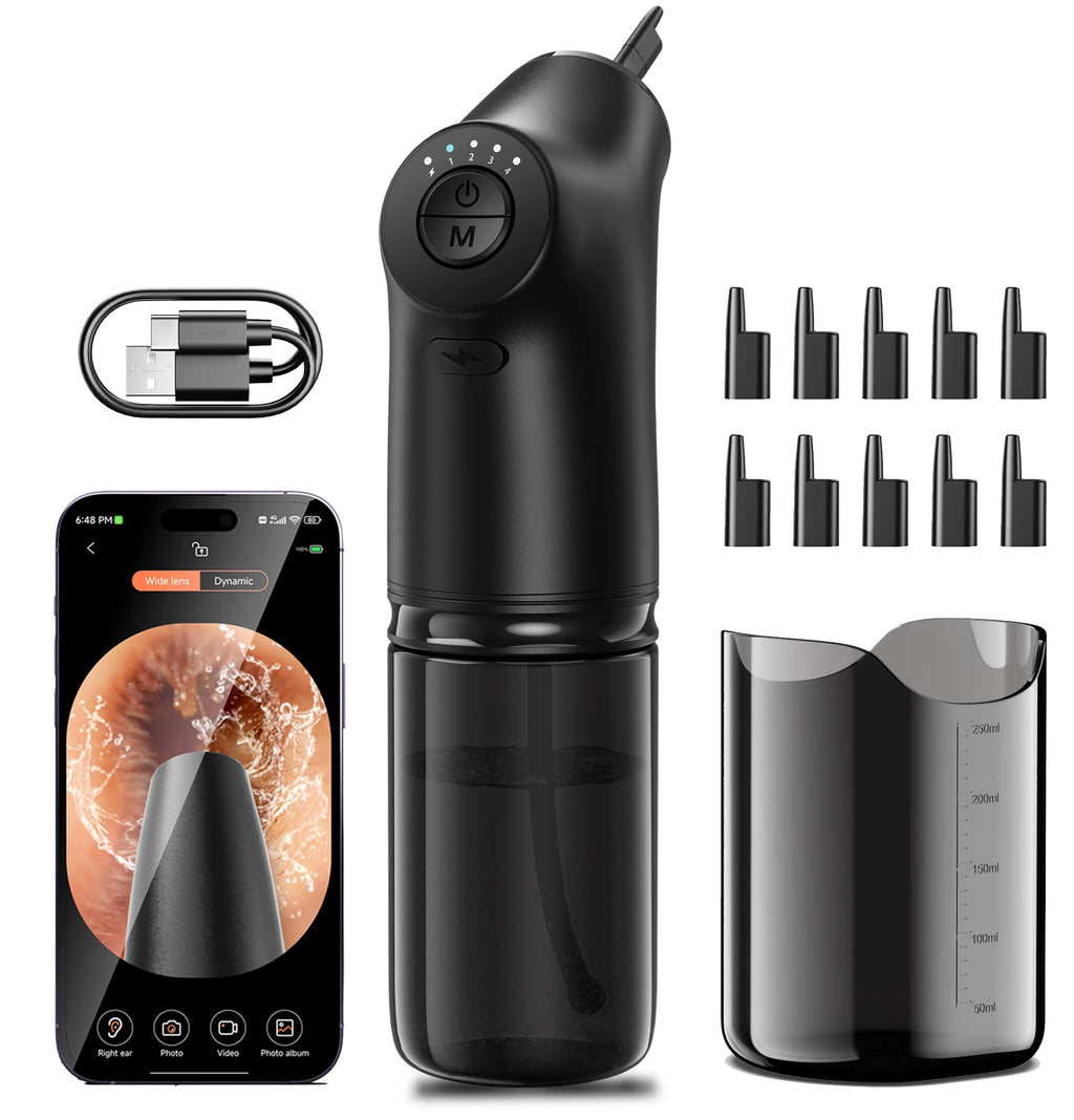 KAUGIC Smart Ear Cleaner with Camera – 1080P Visualization, 4 Modes, 2000mAh, FSA/HSA Eligible
