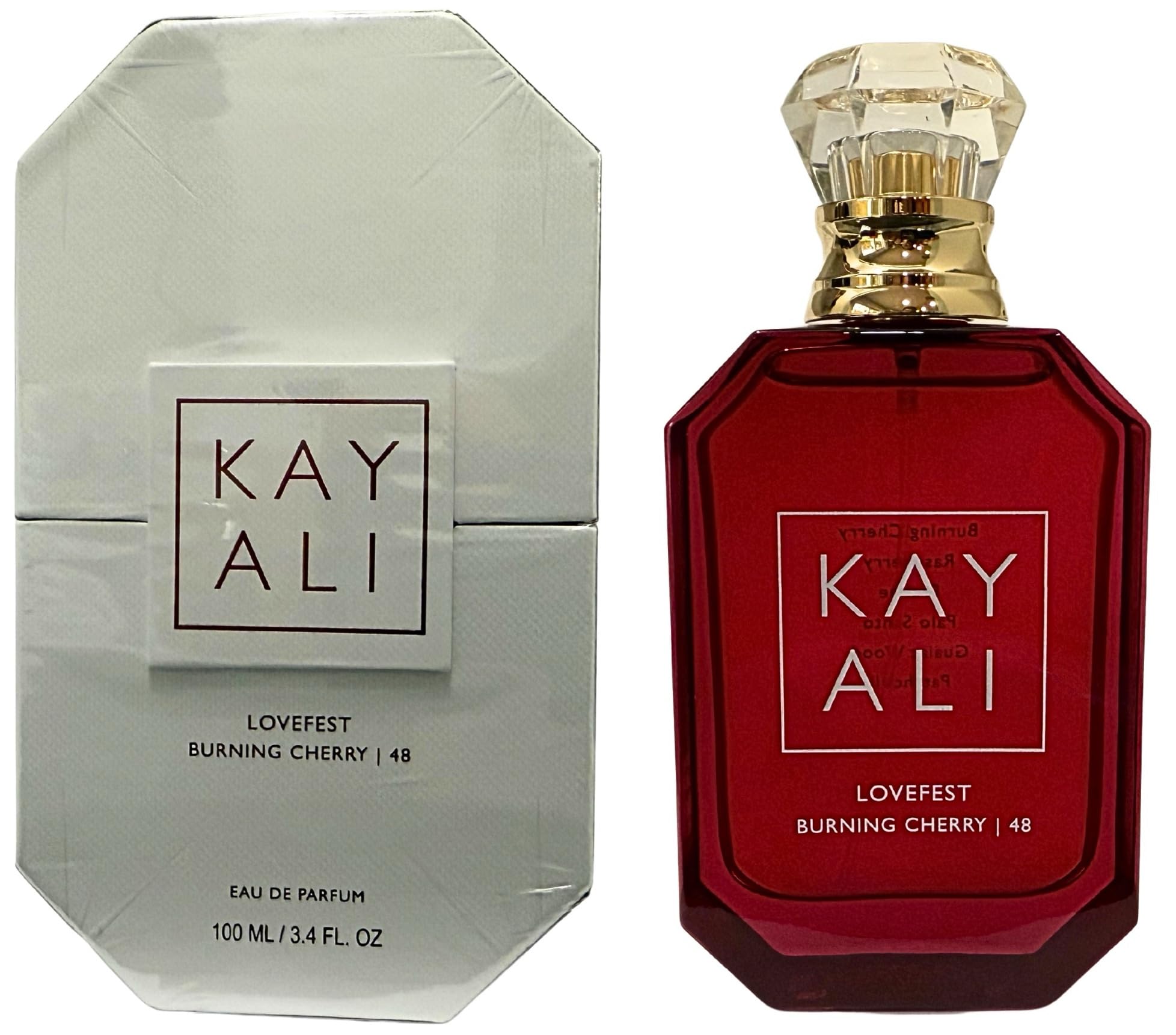 KAYALI Lovefest Burning Cherry 48 EDP 100ml – Smoky Cherry, Raspberry & Praline
