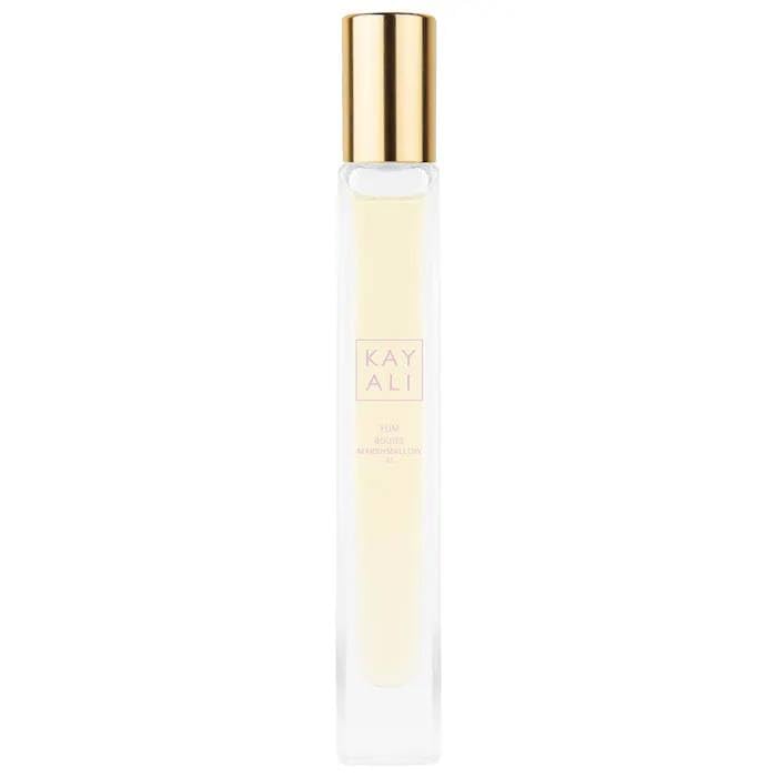 KAYALI Yum Boujee Marshmallow 81 EDP Travel Spray 10 ml + Rose Eye Patches