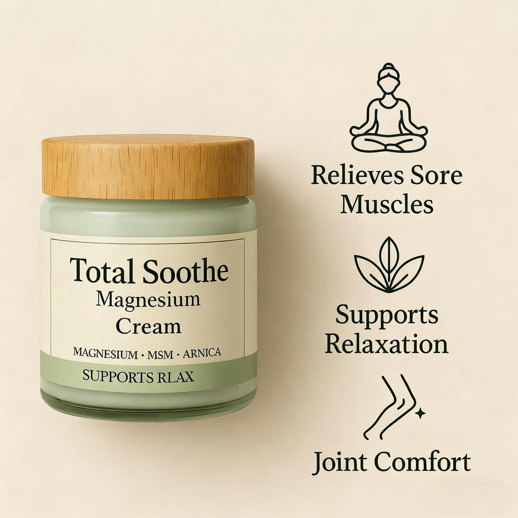 KBSBUBB TotalRelief Magnesium Cream – Fast-Absorbing Joint & Muscle Comfort