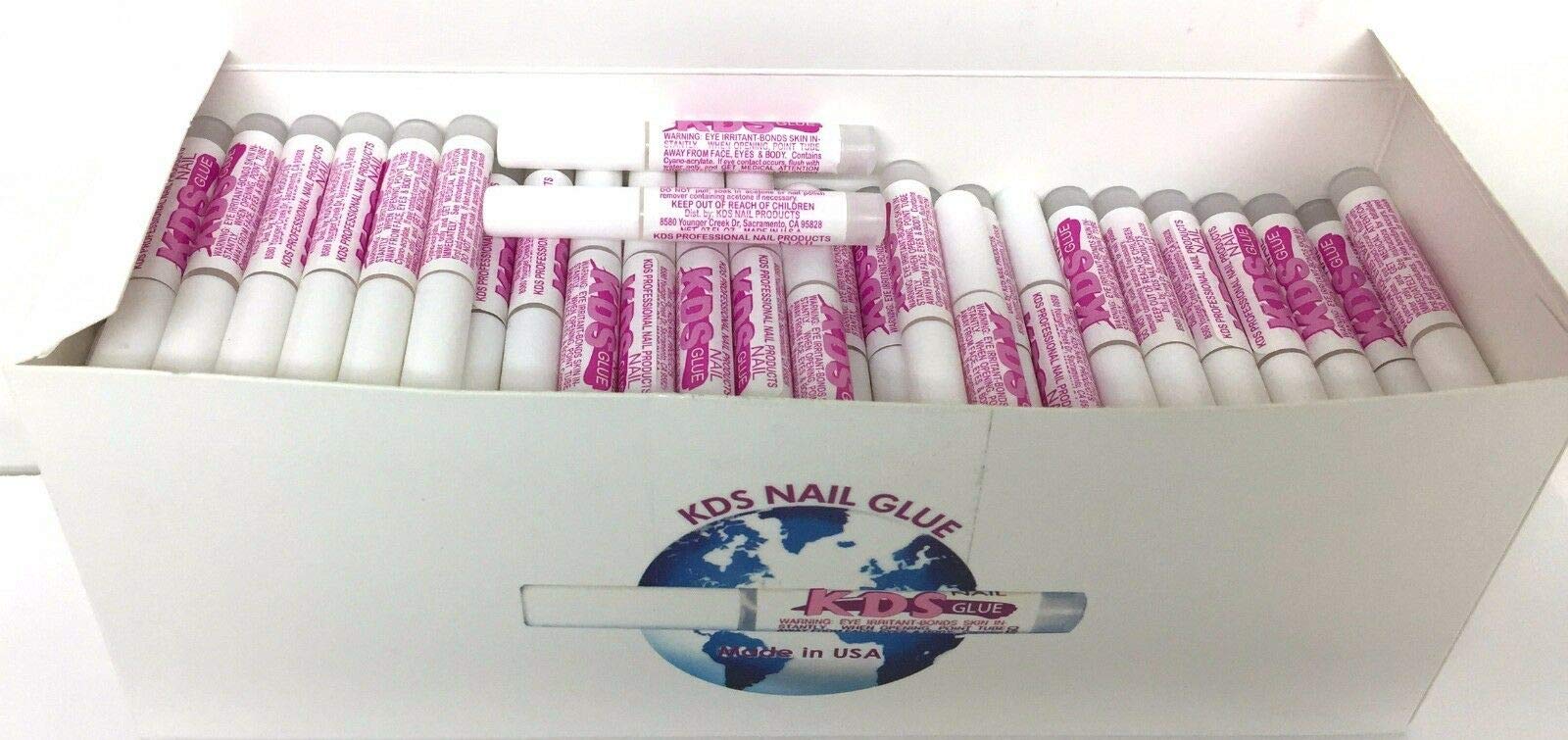 KDS Nail Tip Glue – 100 Pcs | Super Bond for Acrylic Nail Tips