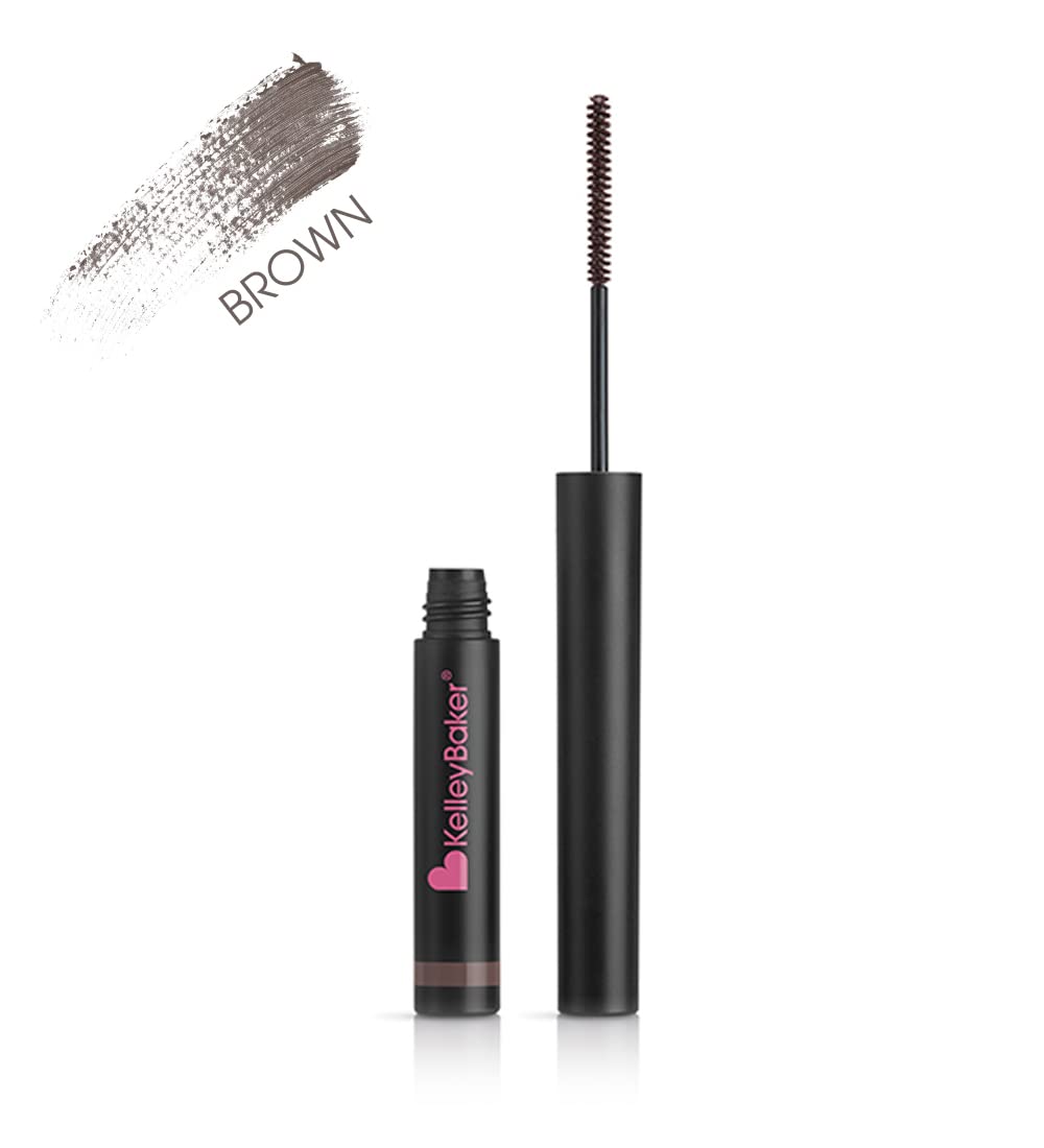 Kelley Baker Tinted Brow Gel - Brown | Long-Wear, Smudge-Resistant & Natural