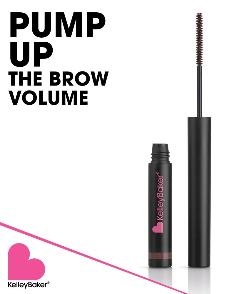 Kelley Baker Tinted Brow Gel - Brown | Long-Wear, Smudge-Resistant & Natural