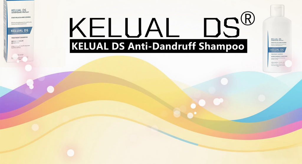 KELUAL DS Anti-Dandruff Shampoo | Long-Lasting Relief, 3.3 Fl Oz (100 ml) | 1 Pack