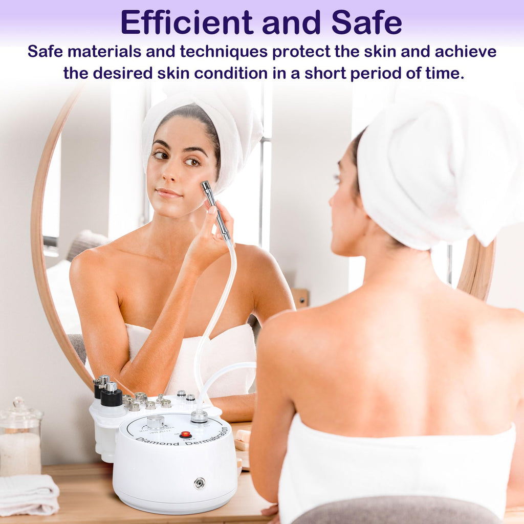 Kendal 3-in-1 Microdermabrasion Machine – Diamond Dermabrasion, Vacuum Blackhead Removal & Spray Moisturisation