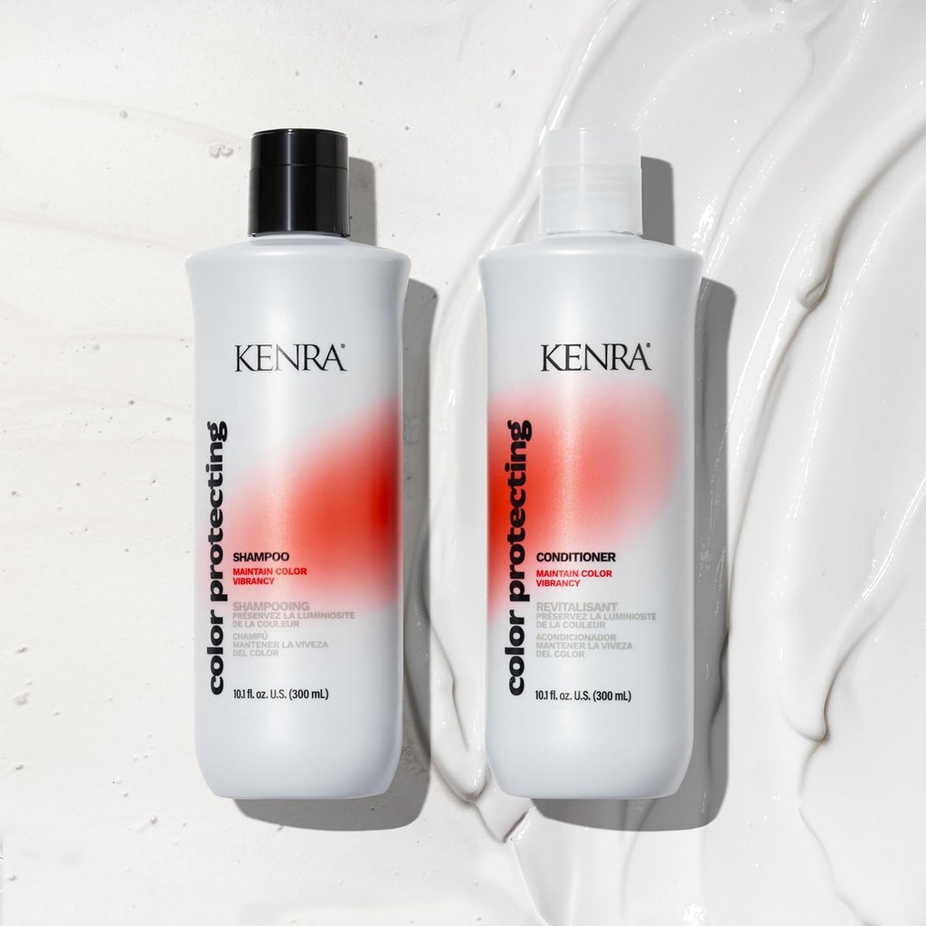 Kenra Color Protecting Shampoo & Conditioner Set – Color Safe, Maintains Over 95% Color Vibrancy Through 40 Washes