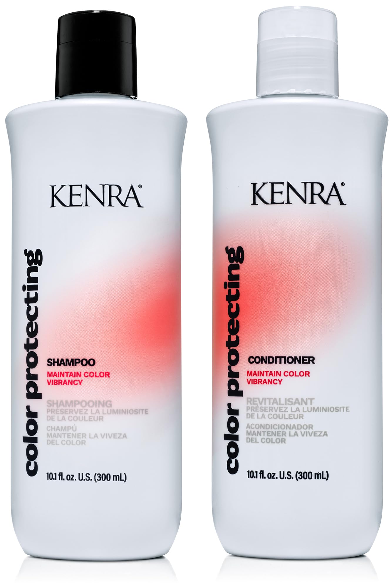 Kenra Color Protecting Shampoo & Conditioner Set – Color Safe, Maintains Over 95% Color Vibrancy Through 40 Washes