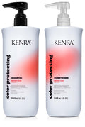 Kenra Color Protecting Shampoo & Conditioner Set | Color Safe, 95%+ Color Vibrancy Through 40 Washes, Shine Boost, pH-Balanced