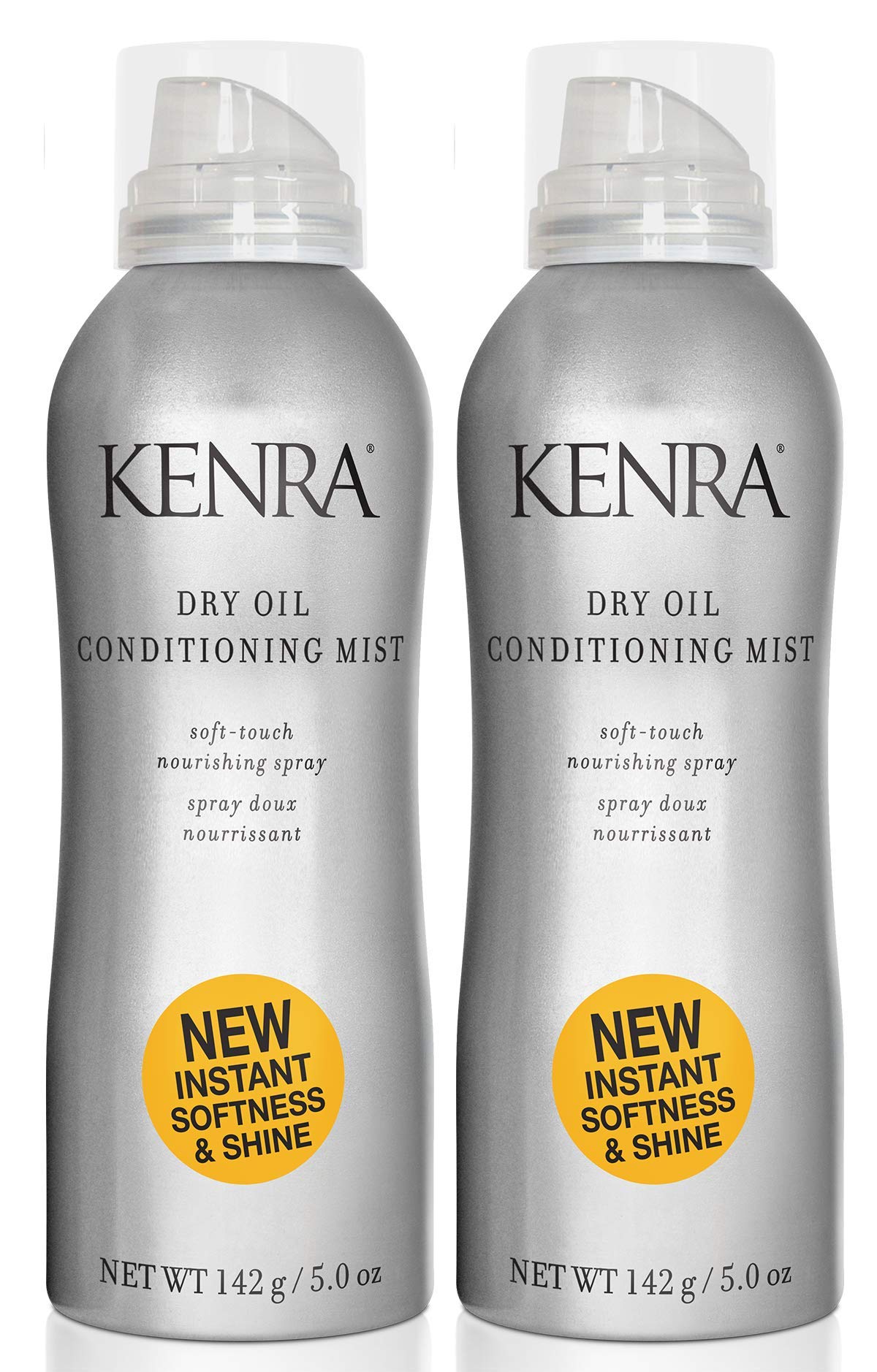 Kenra Professional Dry Oil Conditioning Mist – Soft-Touch Nourishing Spray (2-Pack, 5 oz each)