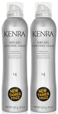 Kenra Dry Oil Control Spray 14 – Frizz Control Hairspray for All Hair Types | 2-Pack