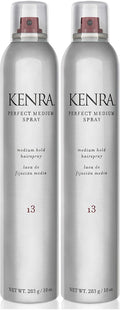 Kenra Professional Perfect Medium Spray 13 – Medium Hold, Fast-Drying, High Shine | 2 x 10 oz