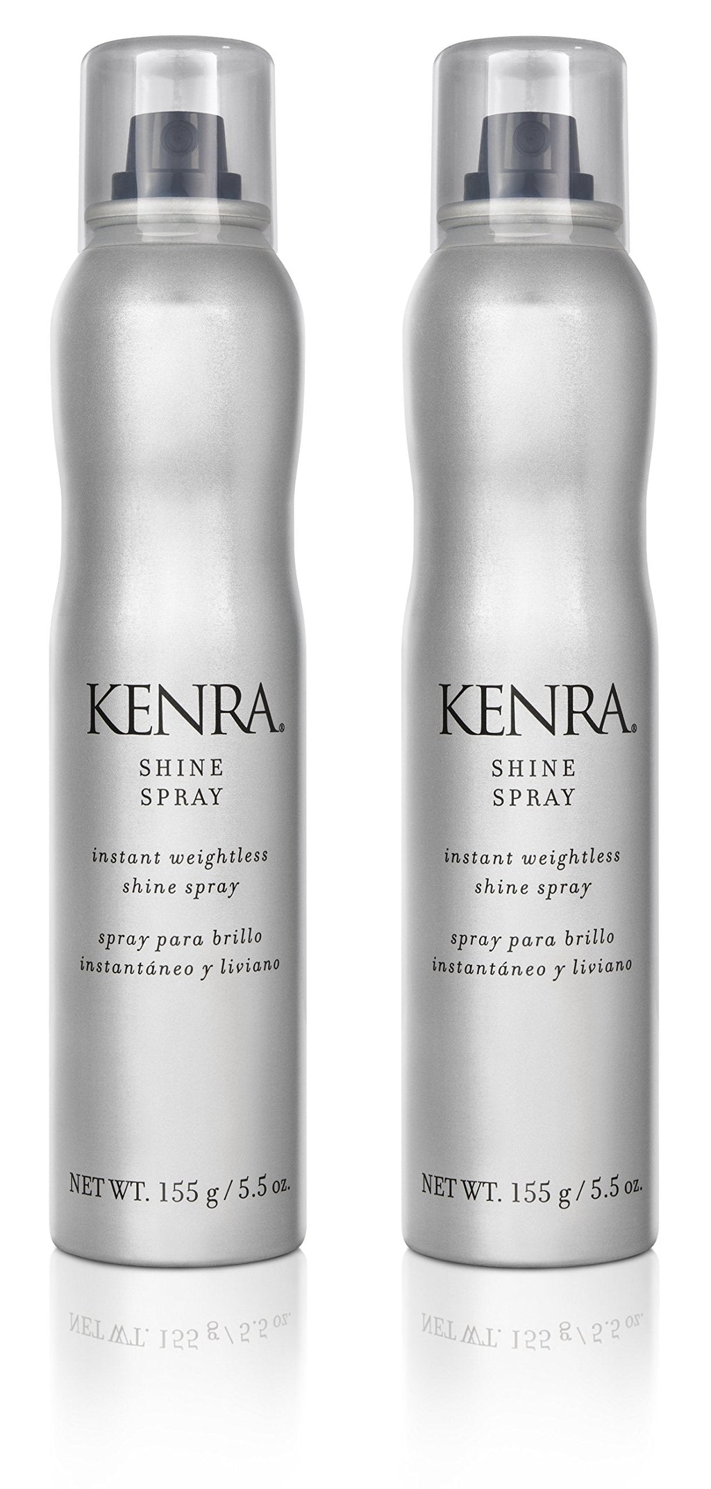 Kenra Professional Shine Spray | Instant Weightless Shine Hairspray | Frizz & Flyaway Control | 2-Pack 5.5 oz