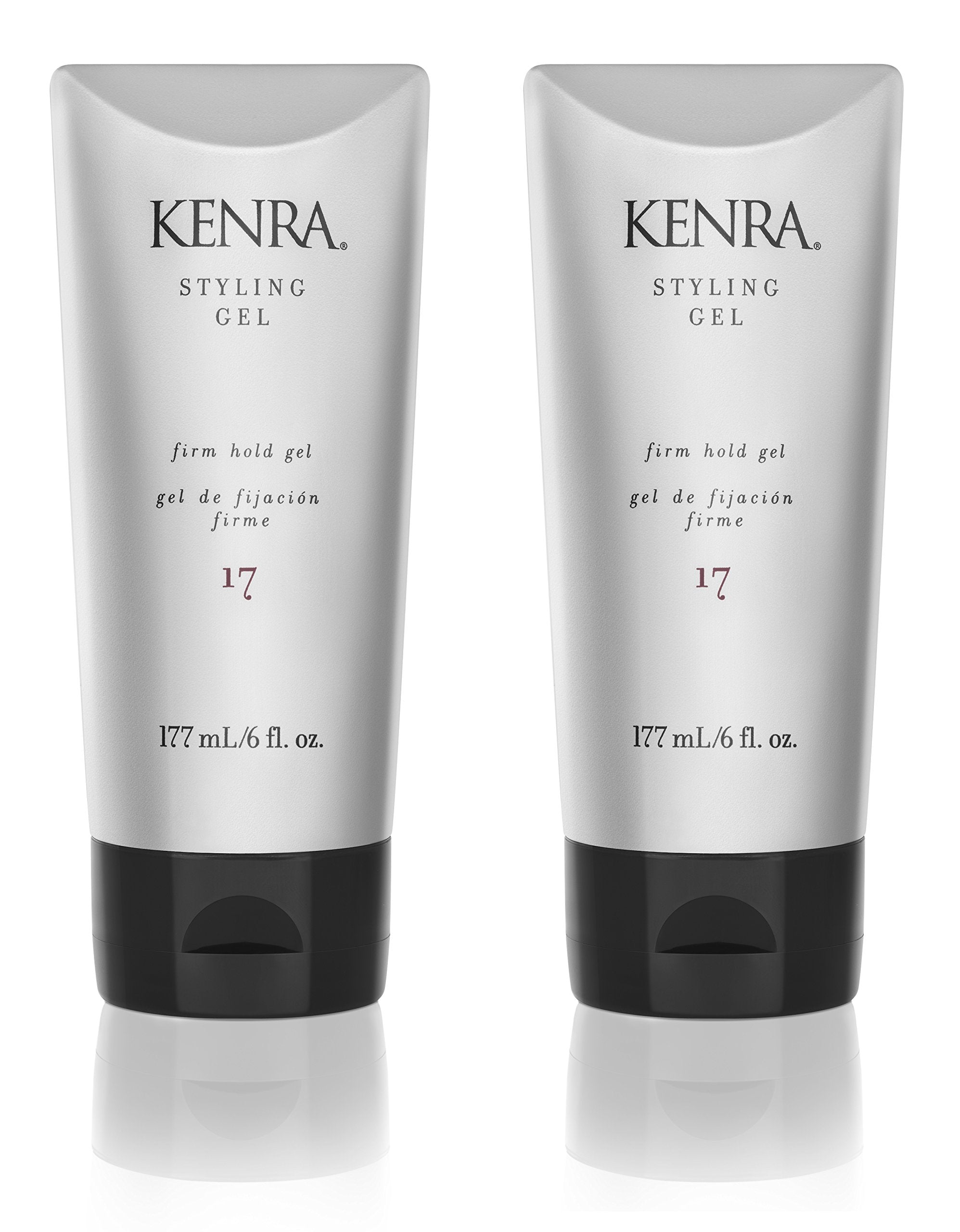 Kenra Styling Gel 17 | High Hold Gel for Fullness, Shine & Control | Alcohol-Free, Non-Drying & Non-Flaking | 6 fl oz (2-Pack)