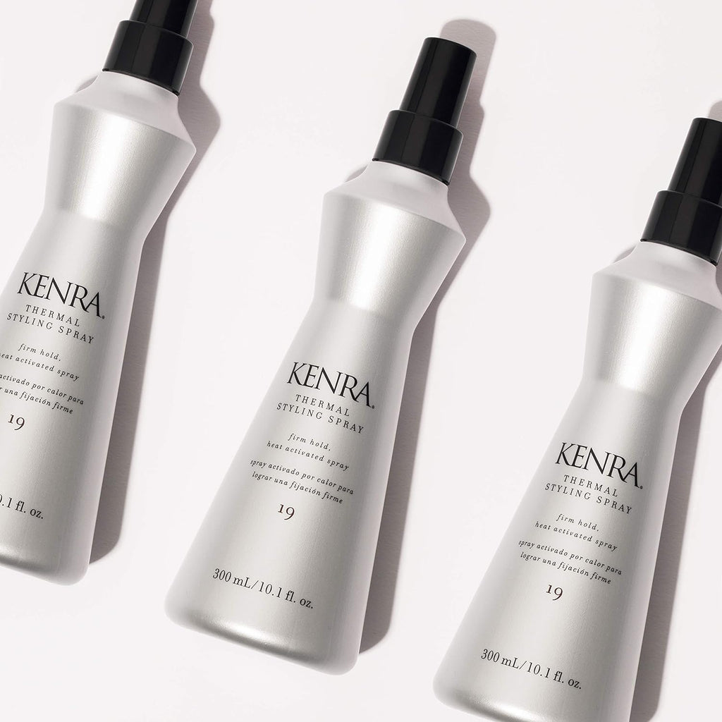 Kenra Thermal Styling Spray 19 – Heat Protection, Firm Hold, 2-Pack