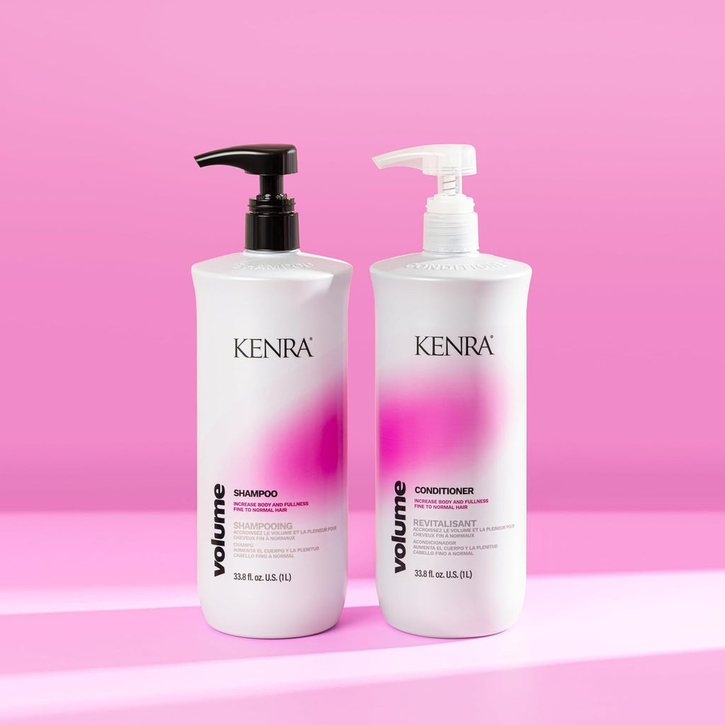 Kenra Professional Volume Shampoo & Conditioner Set | Up to 45% More Volume | Color Safe for Fine to Normal Hair