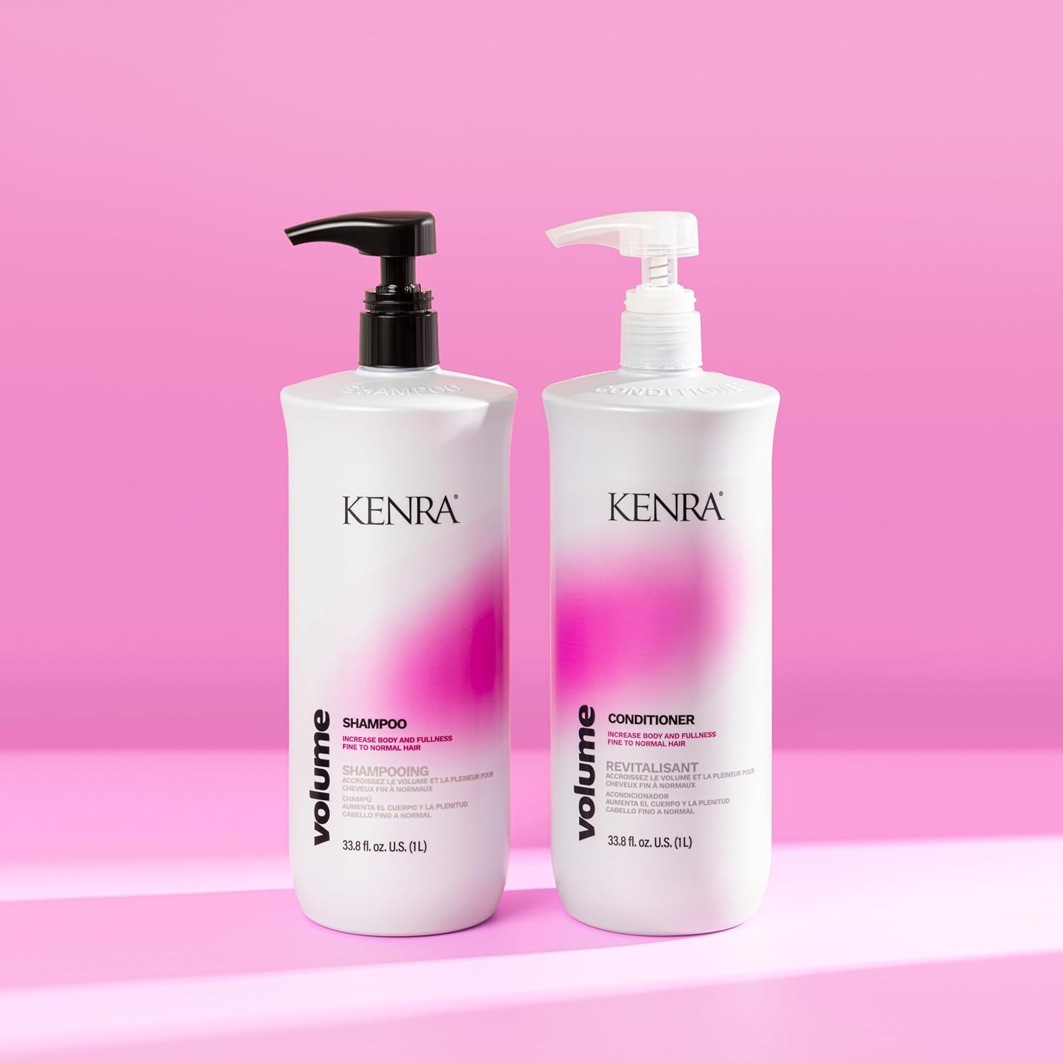 Kenra Professional Volume Shampoo & Conditioner Set | Up to 45% More Volume | Color Safe for Fine to Normal Hair