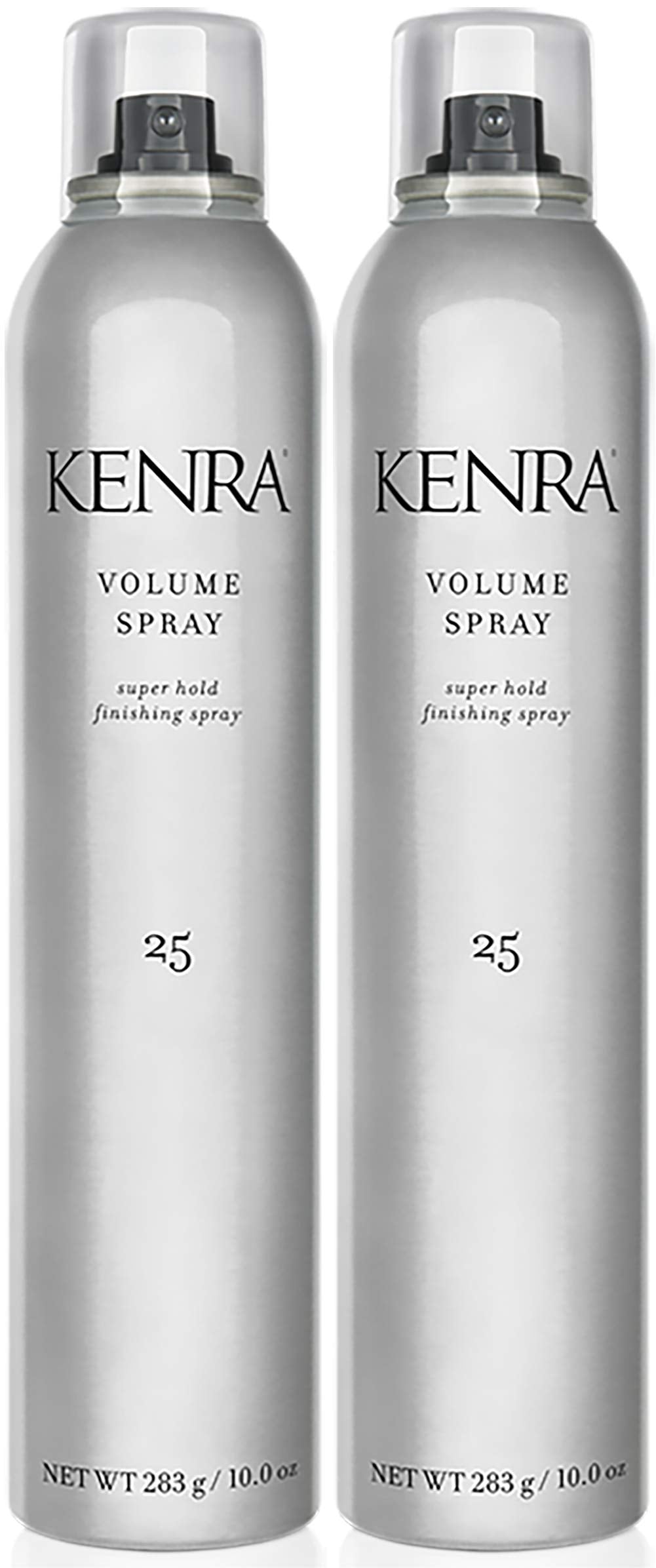 Kenra Professional Volume Spray 25 – 50% Super Hold Hairspray (2-Pack) | Flake-Free, Fast-Drying, Wind & Humidity Resistant