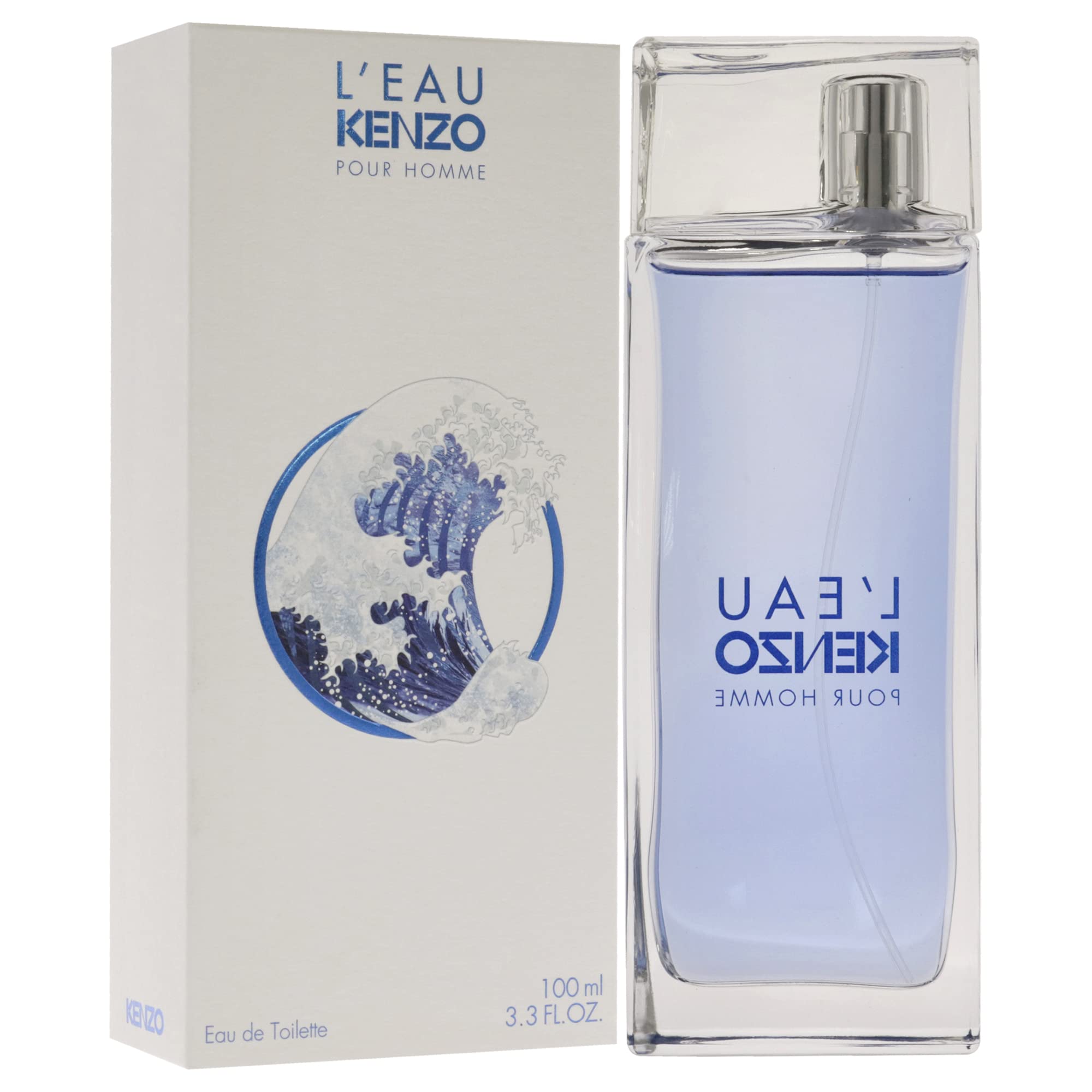 Kenzo L'Eau Pour Homme EDT 3.3 Oz - Crisp Daytime Fragrance for Men