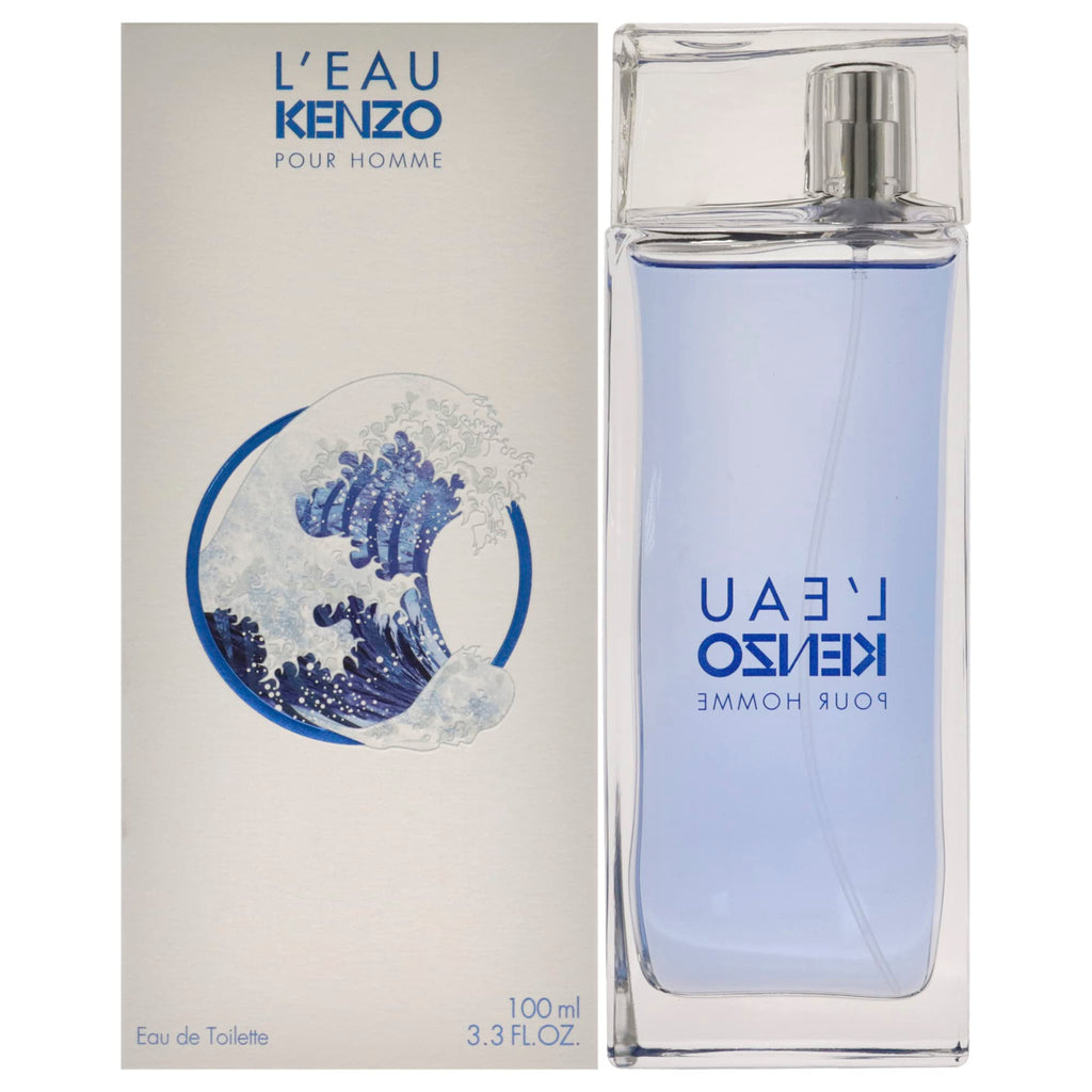 Kenzo L'Eau Pour Homme EDT 3.3 Oz - Crisp Daytime Fragrance for Men